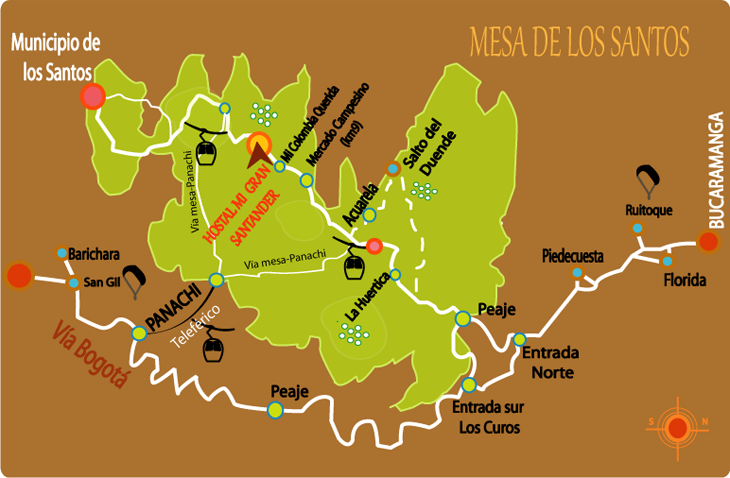 Location - Hostal Mi Gran Santander